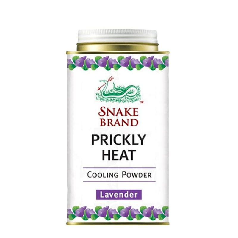 Snake Brand Prickly Heat Lavender 150gr | Gogobli