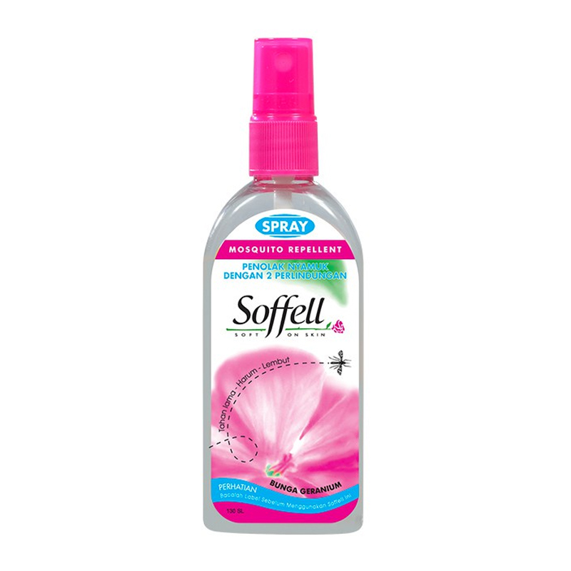 Soffell Spray Bunga Geranium 60ml | Gogobli
