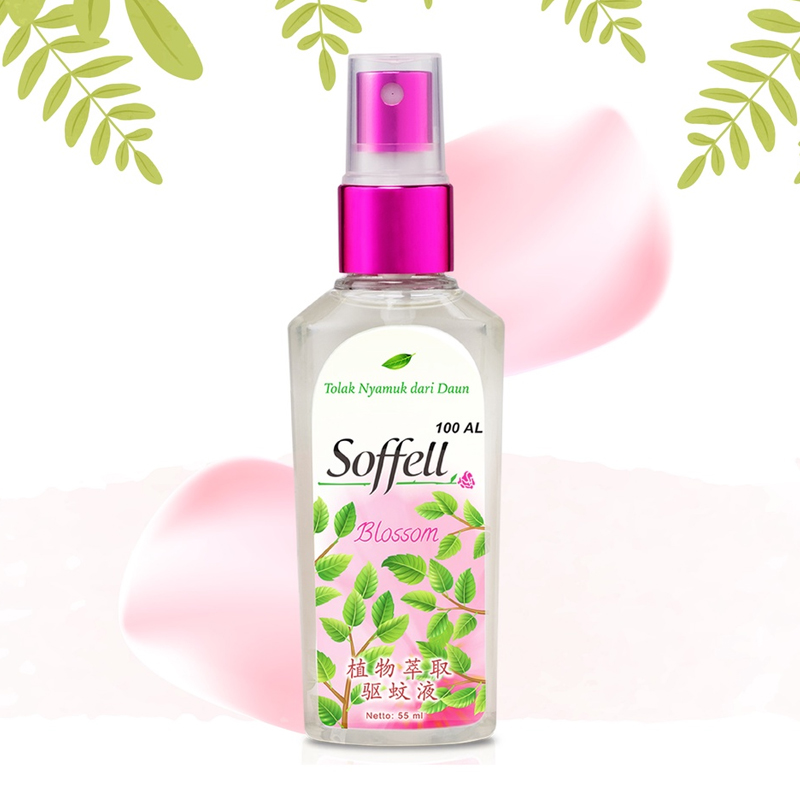 Soffell Blossom Alamia Botol Spray 55ml | Gogobli