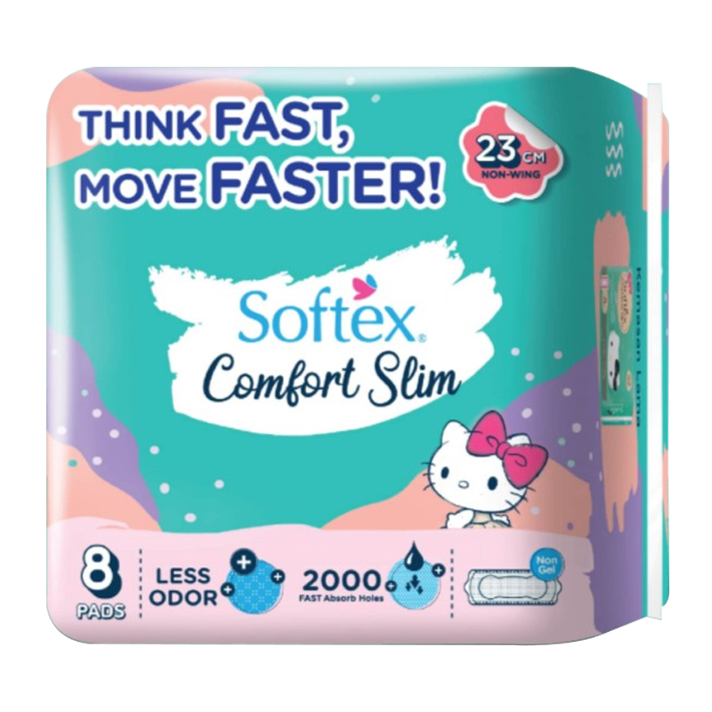 Softex Comfort Slim Non Wing 8s | Gogobli