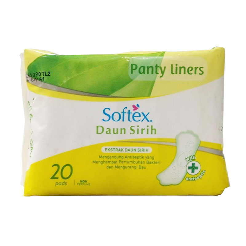 Softex Pantyliner Daun Sirih 20s (ED: Okt 23) | Gogobli