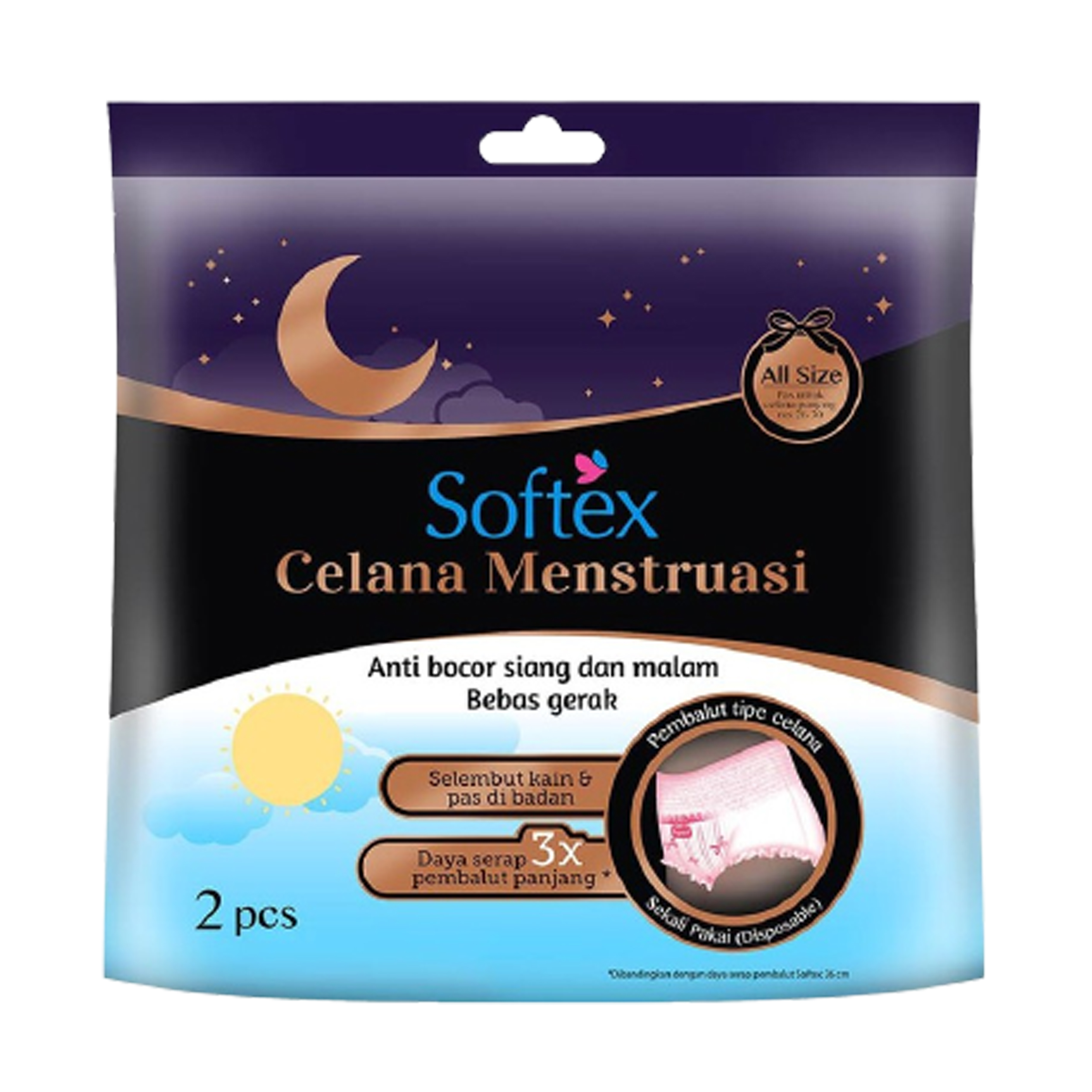 Softex Celana Menstruasi All Size 2s | Gogobli
