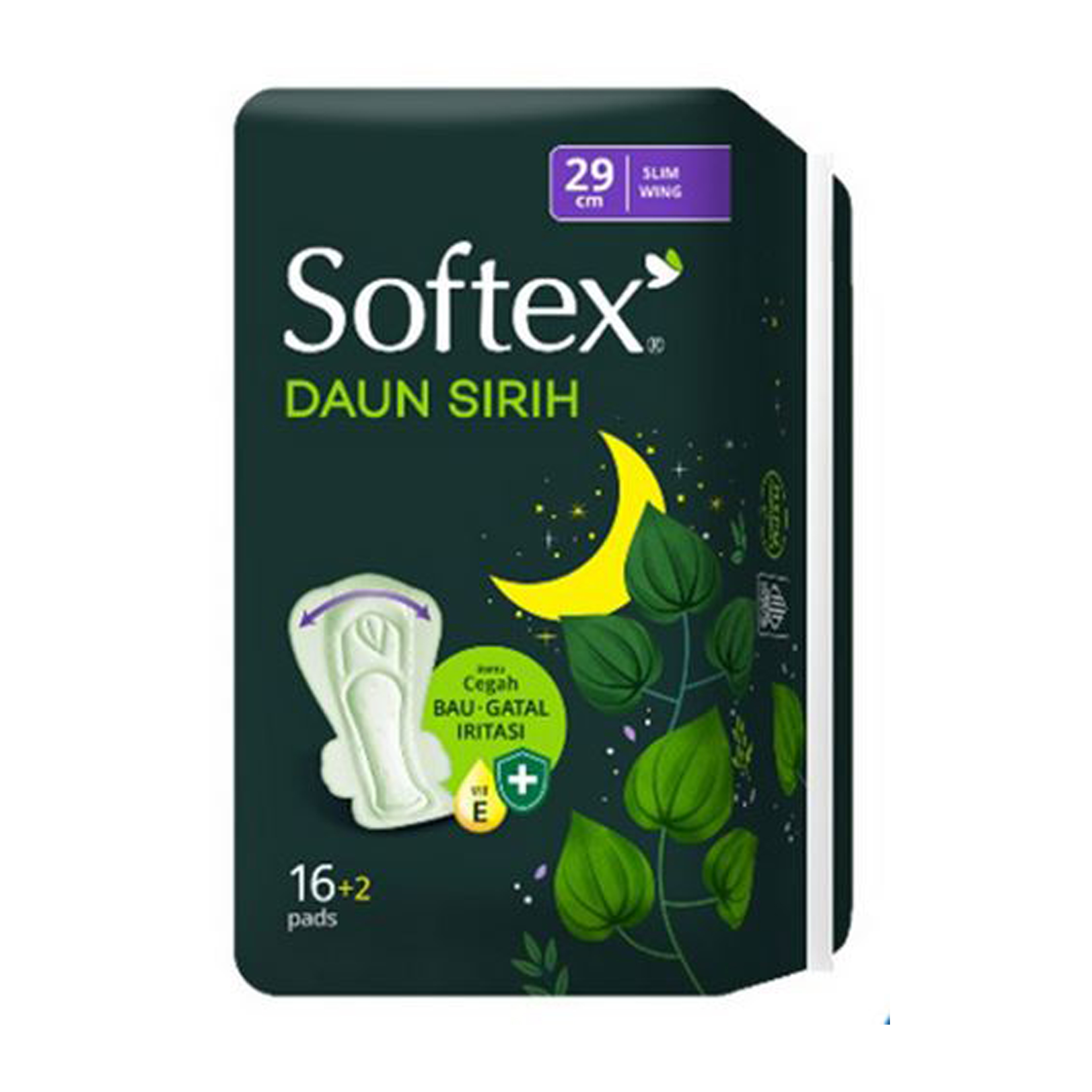 Softex Daun Sirih Slim Wing 29cm 16+2s | Gogobli
