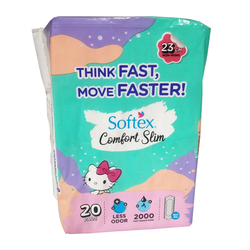 Softex Comfort Slim Non Wing 20s | Gogobli