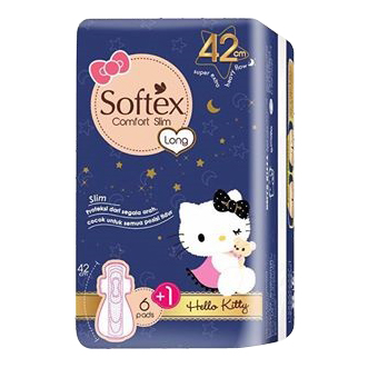 Softex Comfort Slim 42cm 6 1s Gogobli