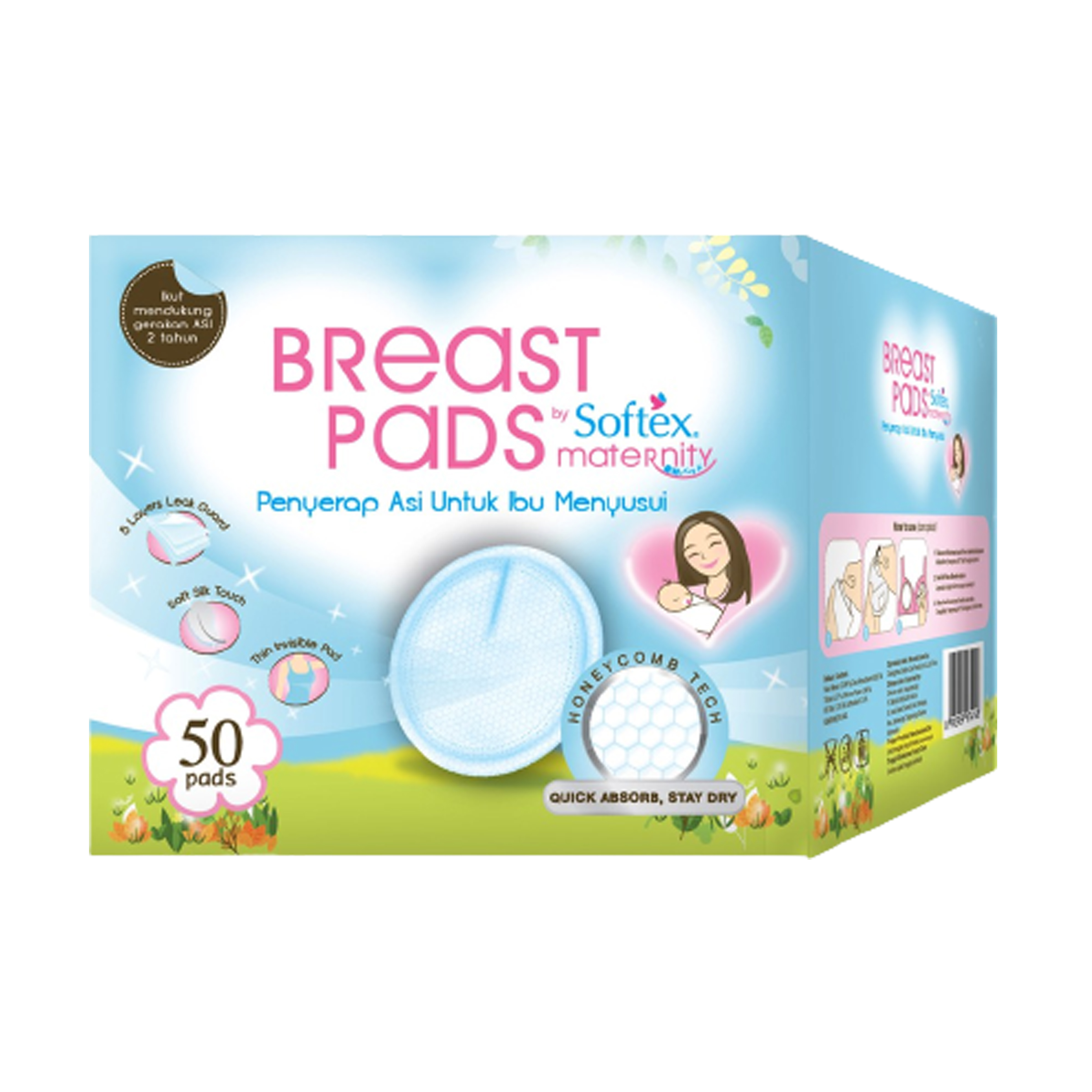 Softex Maternity Breast Pads 10cm 50s | Gogobli