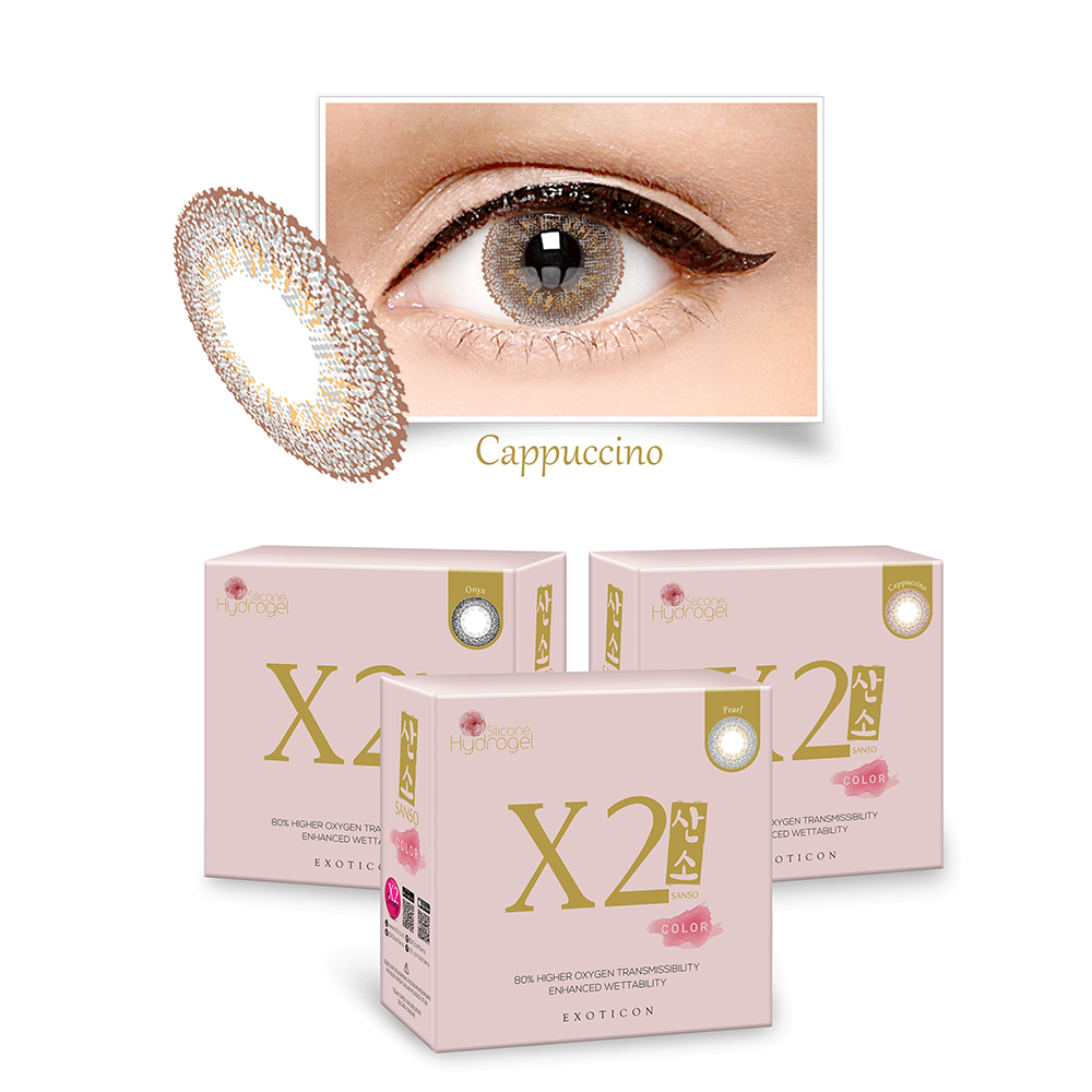 Softlens X2 Sanso Color Cappucino | Gogobli