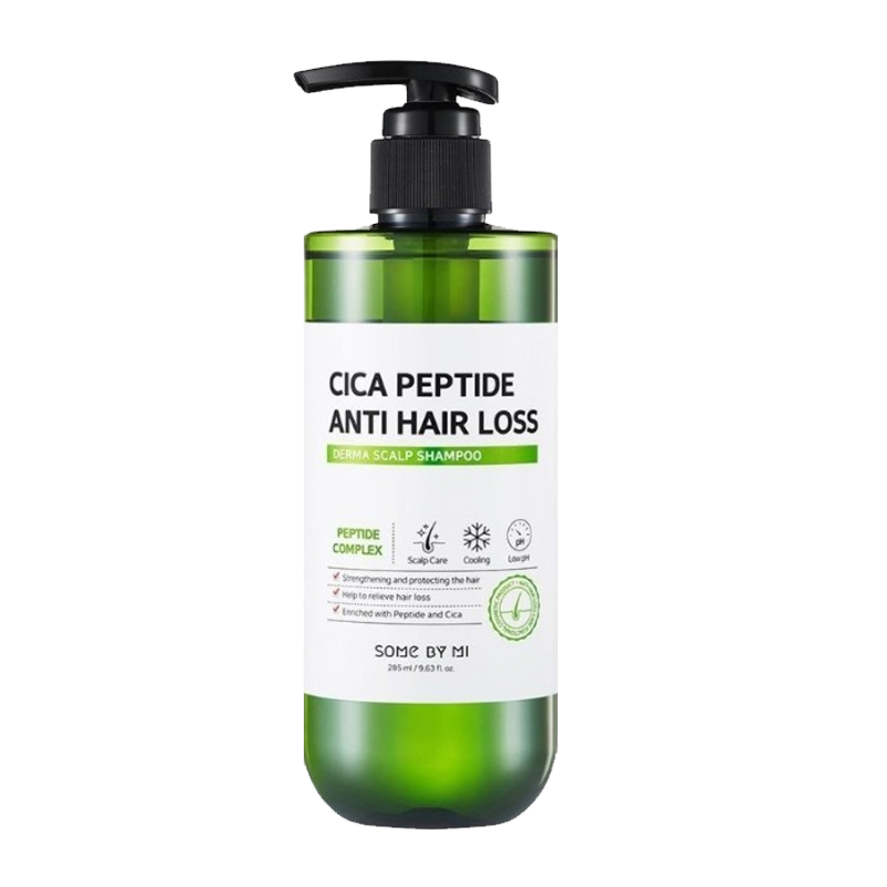 Some By Mi Cica Peptide Anti Hair Loss Derma Scalp Shampoo 285ml | Gogobli