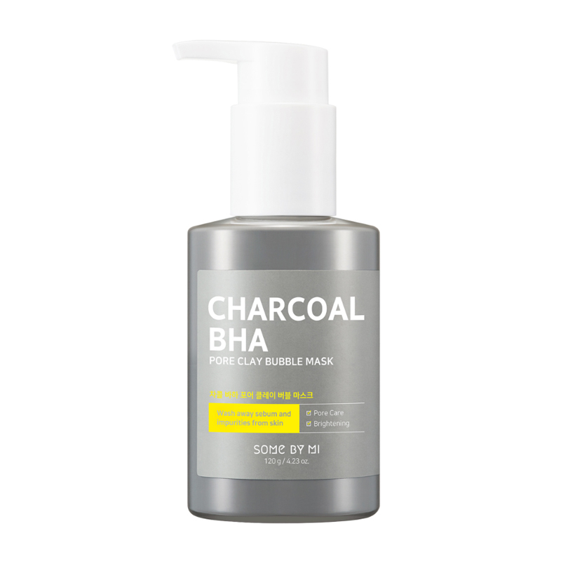 Some By Mi Charcoal BHA Pore Clay Bubble Mask 120gr | Gogobli