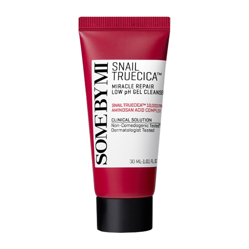 Some By Mi Snail Truecica Miracle Repair Low PH Gel Cleanser 30ml | Gogobli
