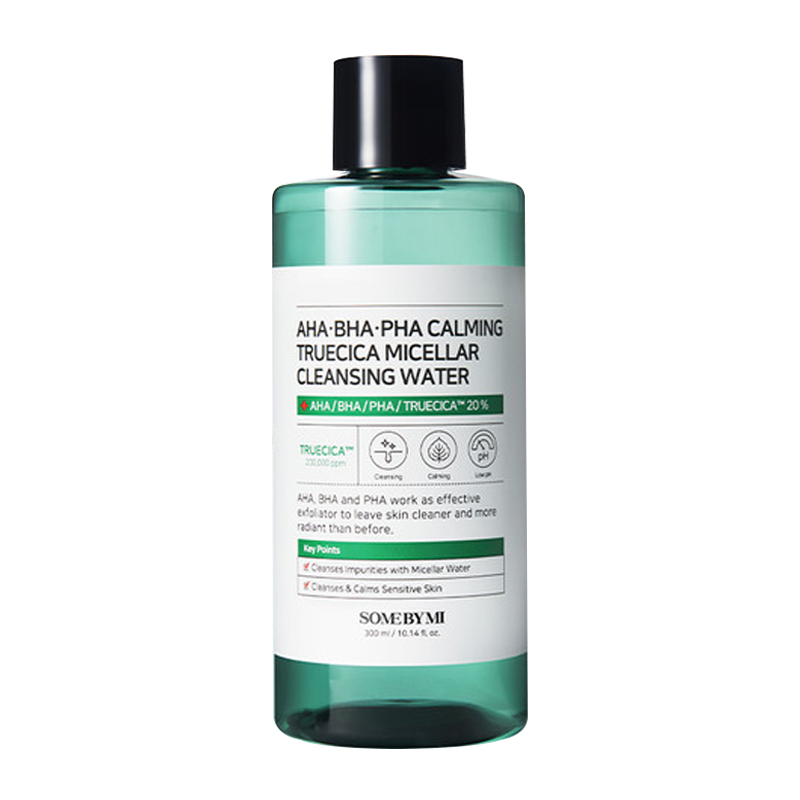Some By Mi AHA-BHA-PHA Calming Truecica Micellar Cleansing Water 300ml | Gogobli