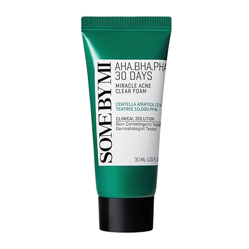 Some By Mi AHA-BHA-PHA 30 Days Miracle Acne Clear Foam 30ml | Gogobli