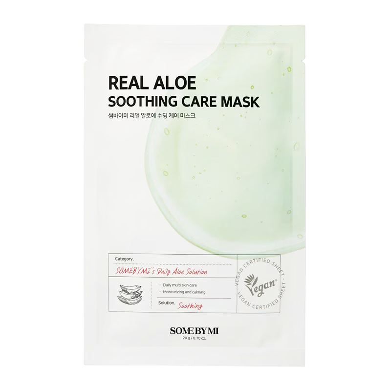 Some By Mi Real Aloe Soothing Care Mask (10 Sheets In 1 Pack) | Gogobli
