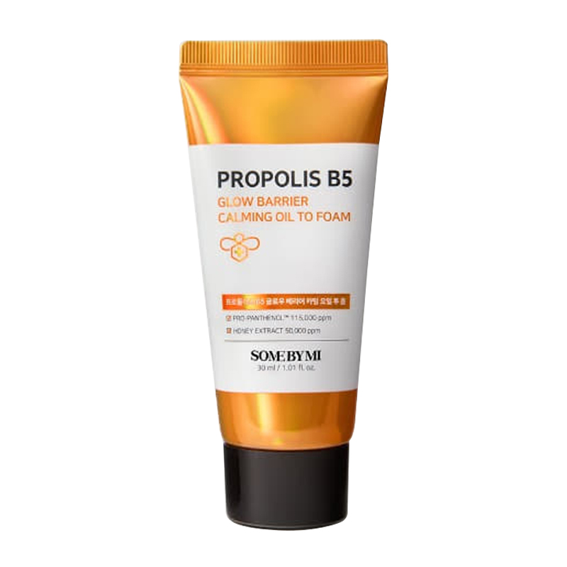 Some By Mi Propolis B5 Glow Barrier Calming Oil To Foam 30ml | Gogobli