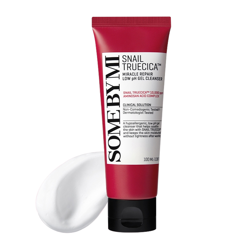 Some By Mi Snail Truecica Miracle Repair Low PH Gel Cleanser 100ml | Gogobli