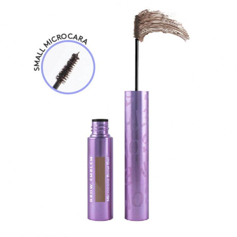 Somethinc Brow Emblem Microcara Brow Gel Waterproof Dark Brown 3ml | Gogobli