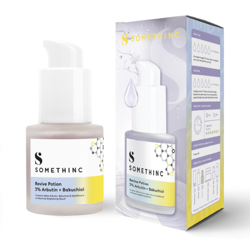 Somethinc Revive Potion 3% Arbutin + Bakuchiol 20ml | Gogobli