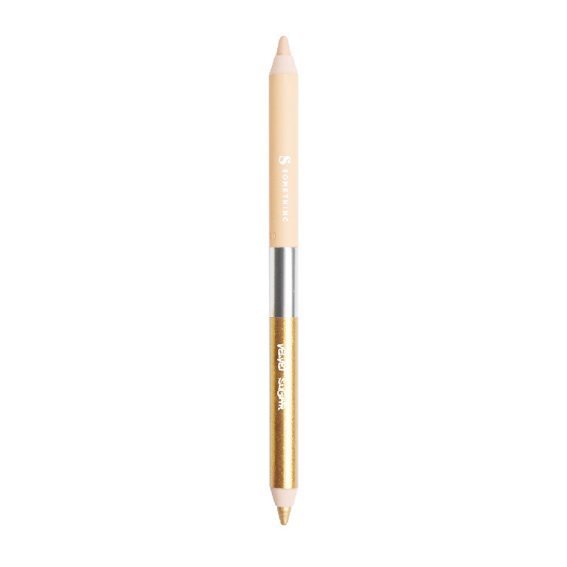 Somethinc Velvet Sugar Dual Gel Eyeliner Gold X Nude | Gogobli