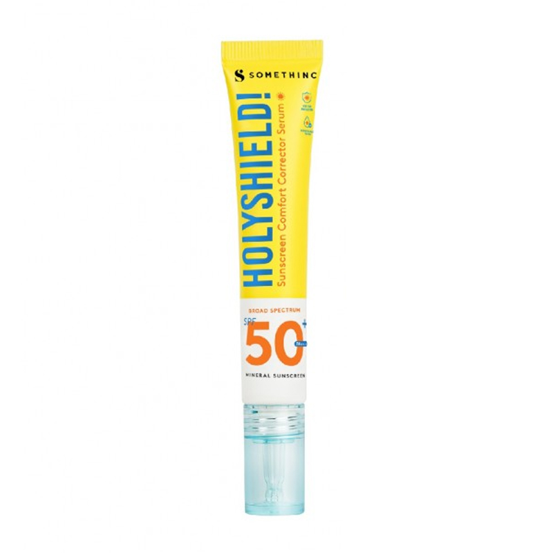 Somethinc Holyshield! Sunscreen Comfort Corrector Serum SPF 50+ Pa++++ 15ml | Gogobli