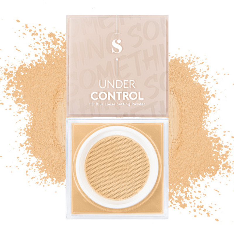 Somethinc Under Control HD Blur Loose Setting Powder Light Medium 13gr | Gogobli