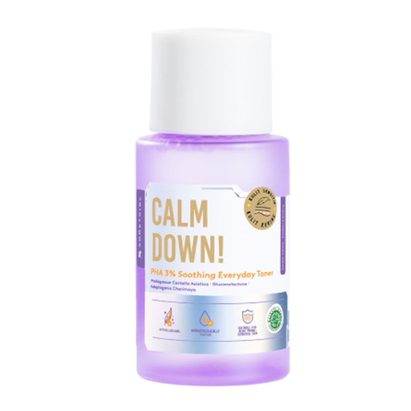 Somethinc Calm Down! PHA 3% Soothing Everyday Toner (Anniversary Edition) 40ml | Gogobli