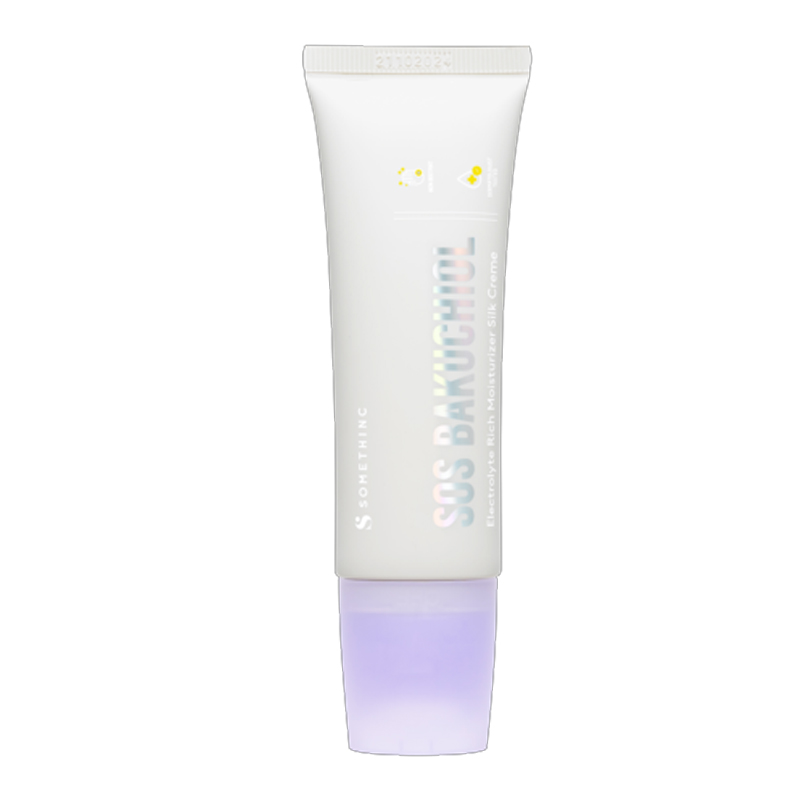 Somethinc SOS Bakuchiol Electrolyte Rich Moisturizer Silk Creme 25gr | Gogobli