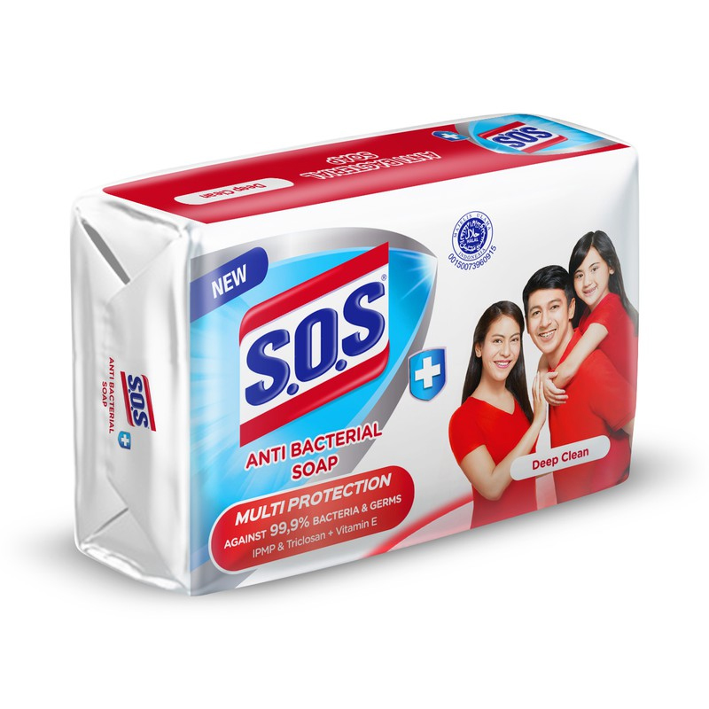 SOS Anti Bacterial Soap Deep Clean 70gr | Gogobli