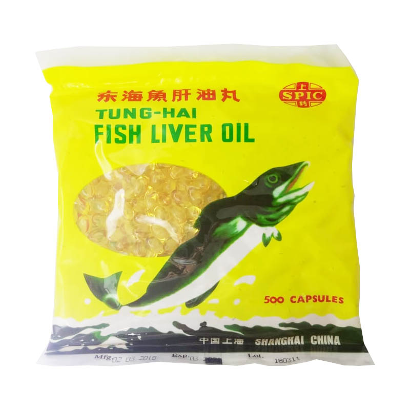 Jual Spic Tung Hai Fish Liver Oil 500 kapsul Gogobli