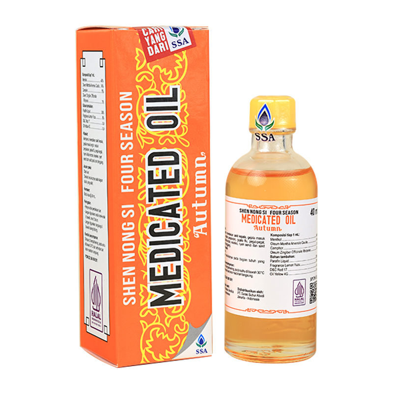 Shen Nong Si Four Season Medicated Oil Autumn 40ml | Gogobli