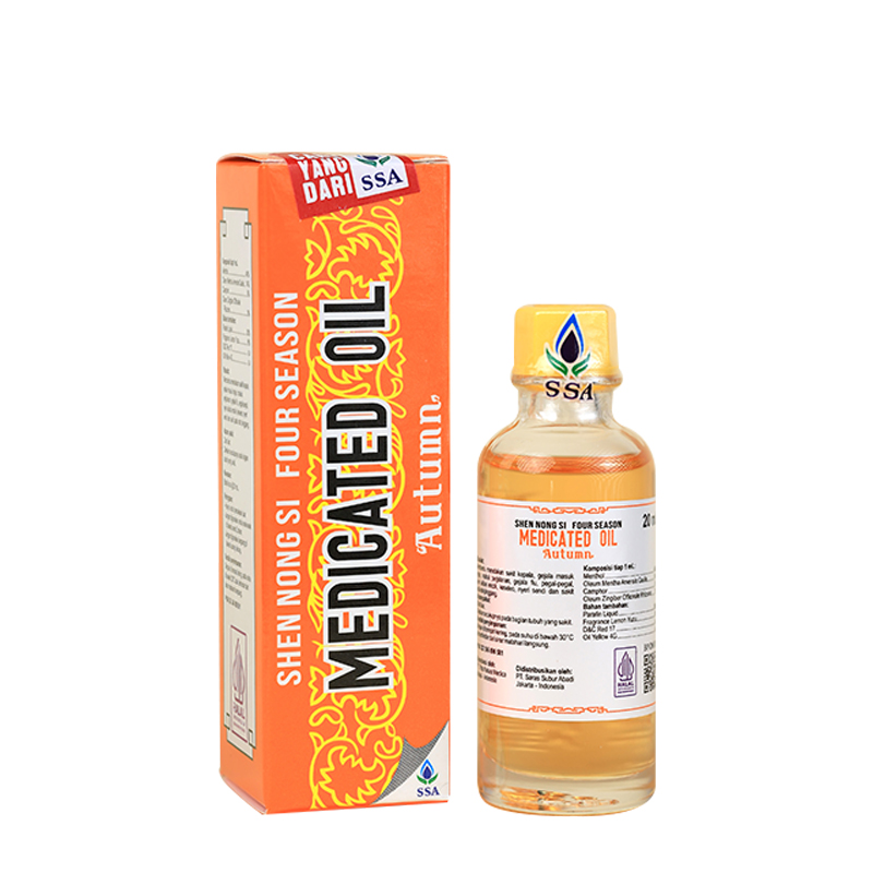 Shen Nong Si Four Season Medicated Oil Autumn 20ml | Gogobli