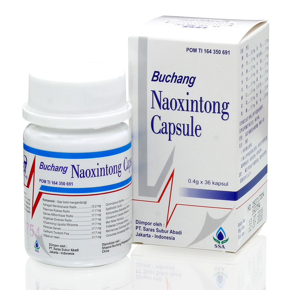 Buchang Naoxintong Capsule 36s Botol | Gogobli