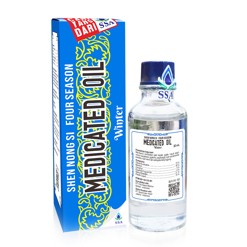 Shen Nong Si Four Season Medicated Oil Winter 20ml | Gogobli