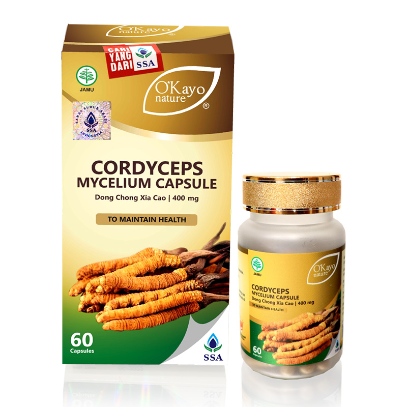 Okayo Cordyceps Mycelium Capsule 60s | Gogobli