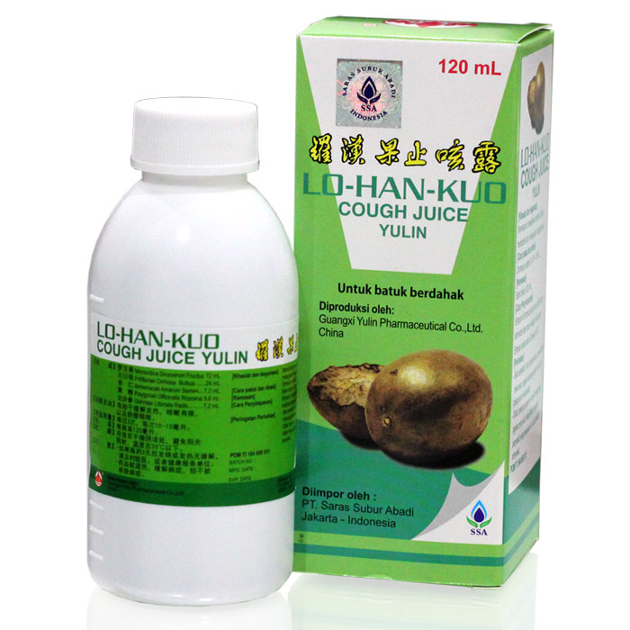 Yulin Lo Han Kuo Cough Juice 120ml | Gogobli