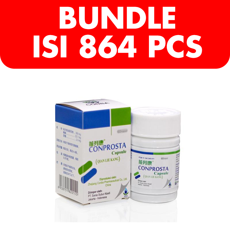 Conprosta Capsule 60s (Qian Lie Kang) (Bundle Isi 864 Pcs) | Gogobli