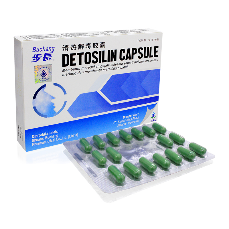 Buchang Detosilin Capsule 36s | Gogobli
