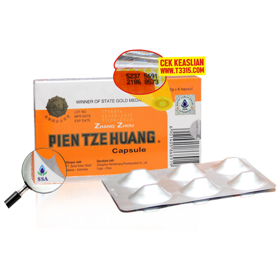 Zhangzhou Pien Tze Huang Capsule 6s | Gogobli