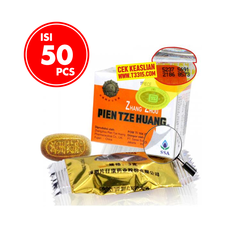 Zhangzhou Pien Tze Huang (Isi 50pcs) | Gogobli
