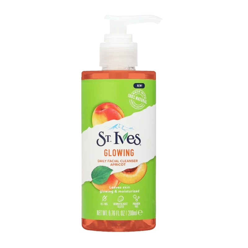 ST.Ives Daily Facial Cleanser Glowing Apricot 200ml | Gogobli