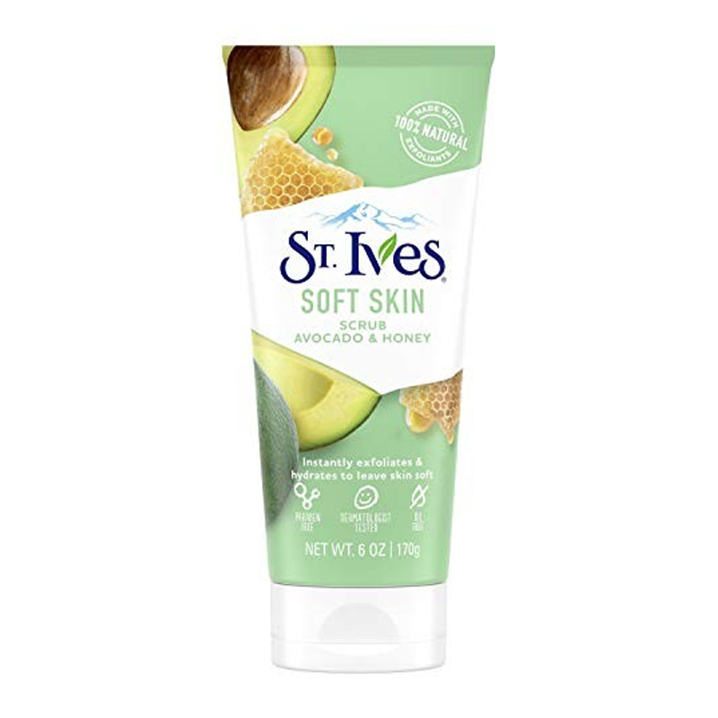 ST.Ives Avocado And Honey Face Scrub 170gr | Gogobli