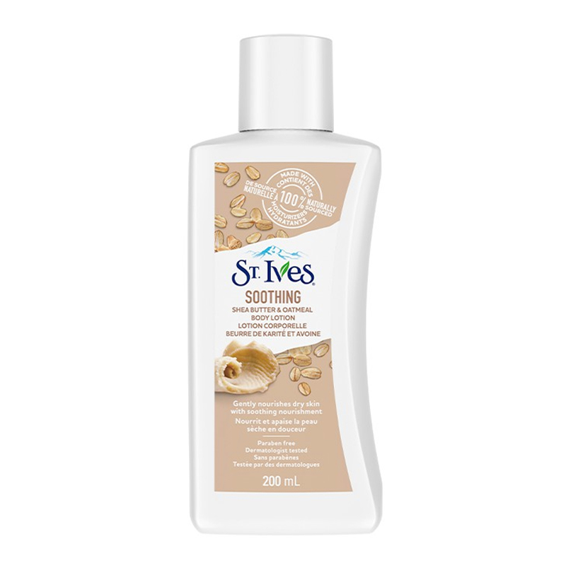 ST.Ives Body Lotion Soothing Oatmeal And Shea Butter 200ml | Gogobli