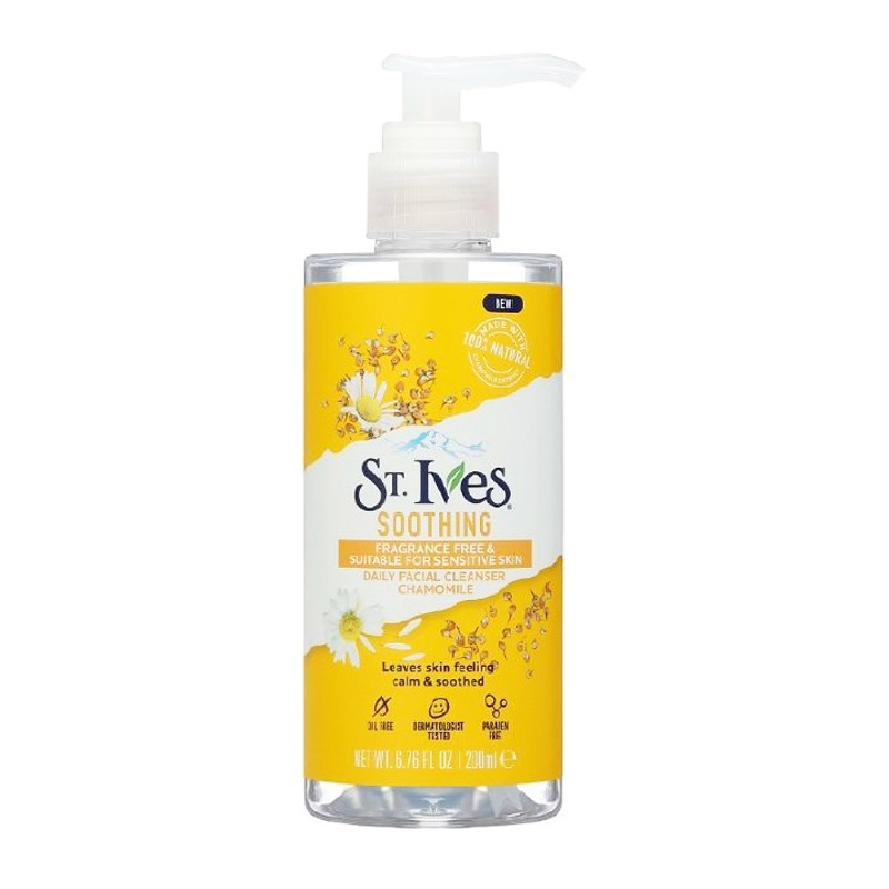 ST.Ives Daily Facial Cleanser Soothing Chamomile 200ml | Gogobli