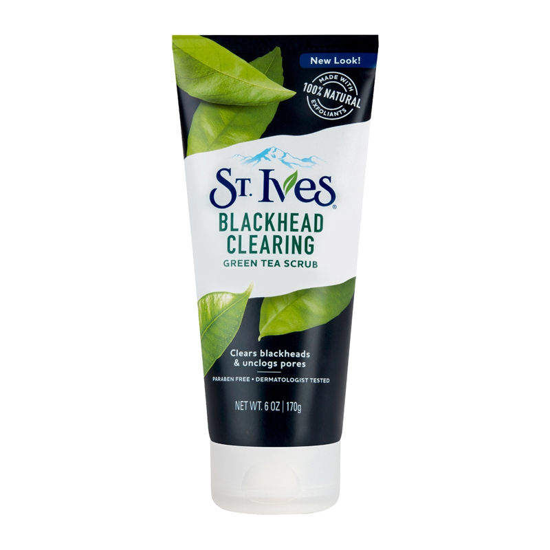 ST.Ives Blackhead Clearing Green Tea Face Scrub 170gr | Gogobli
