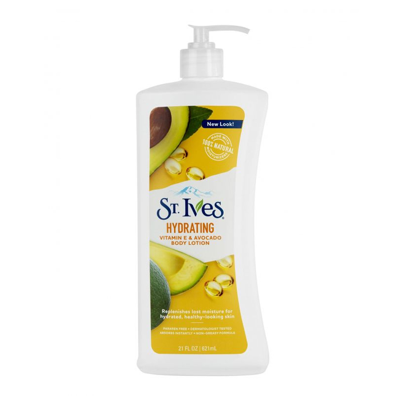 ST.Ives Body Lotion Hydrating Vitamin E And Avocado 400ml | Gogobli