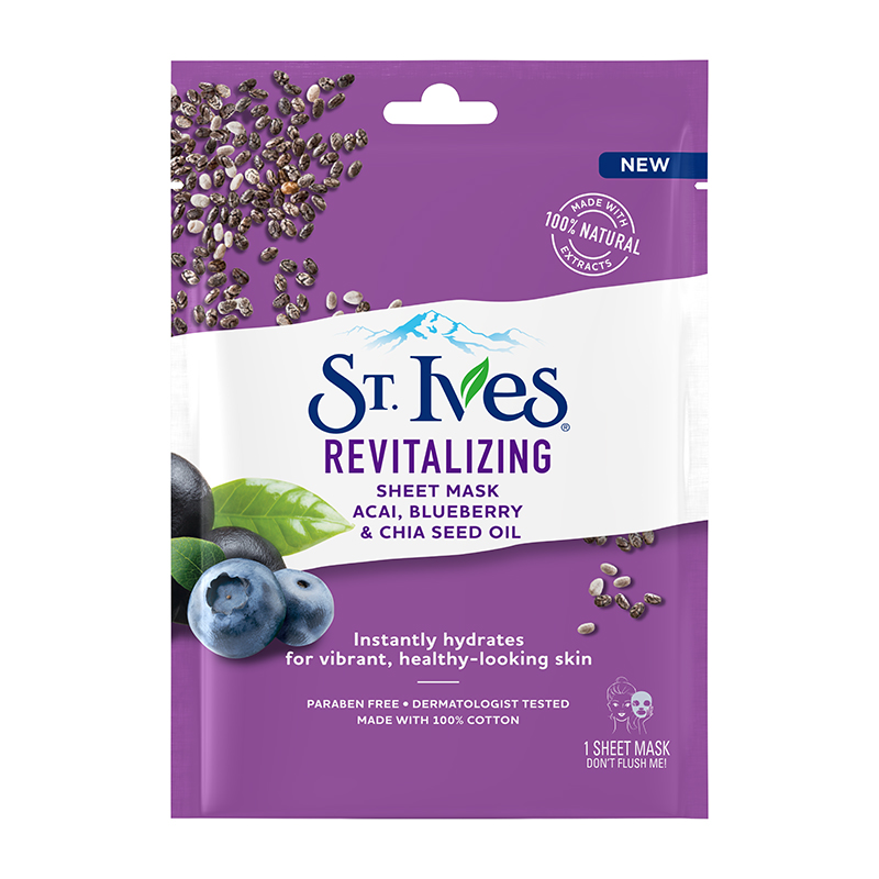 ST.Ives Sheet Mask Revitalizing 10ml | Gogobli