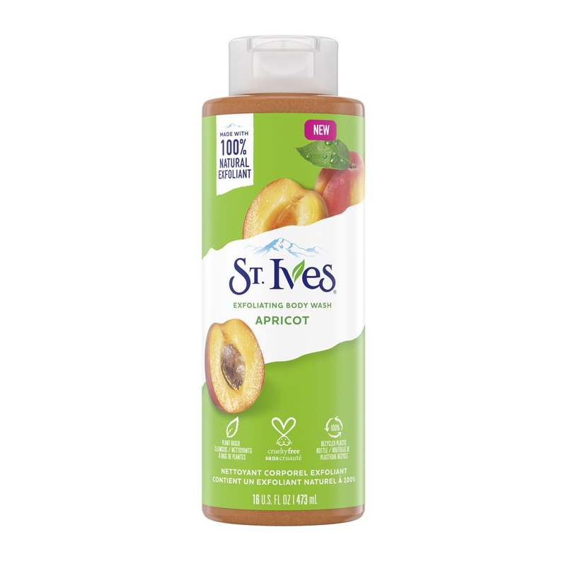 ST.Ives Exfoliating Body Wash Apricot 473ml | Gogobli