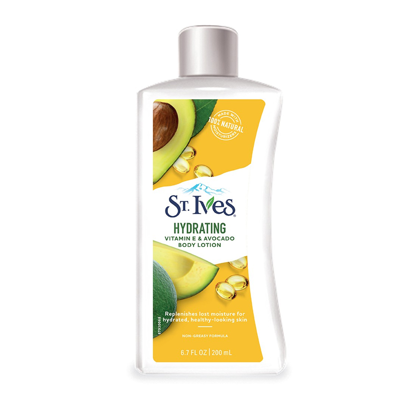 ST.Ives Body Lotion Hydrating Vitamin E And Avocado 200ml | Gogobli