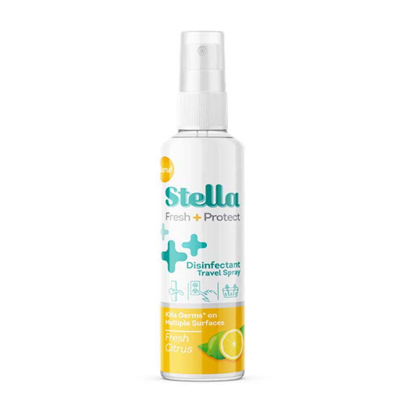Stella Fresh Protect Disinfectant Travel Spray Fresh Citrus 100ml | Gogobli