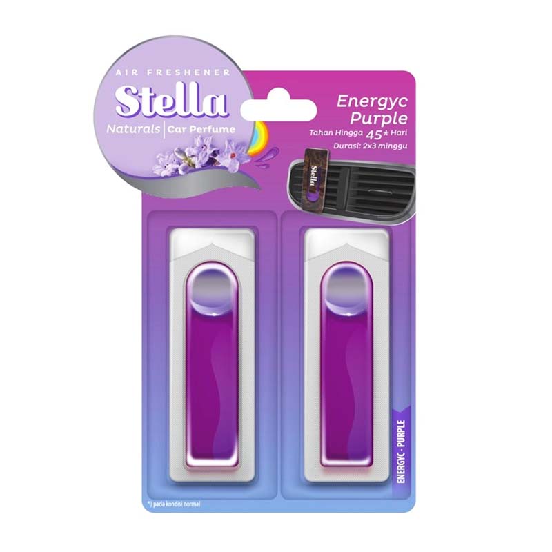 Stella Car Perfume Refill Energyc Purple 8ml | Gogobli