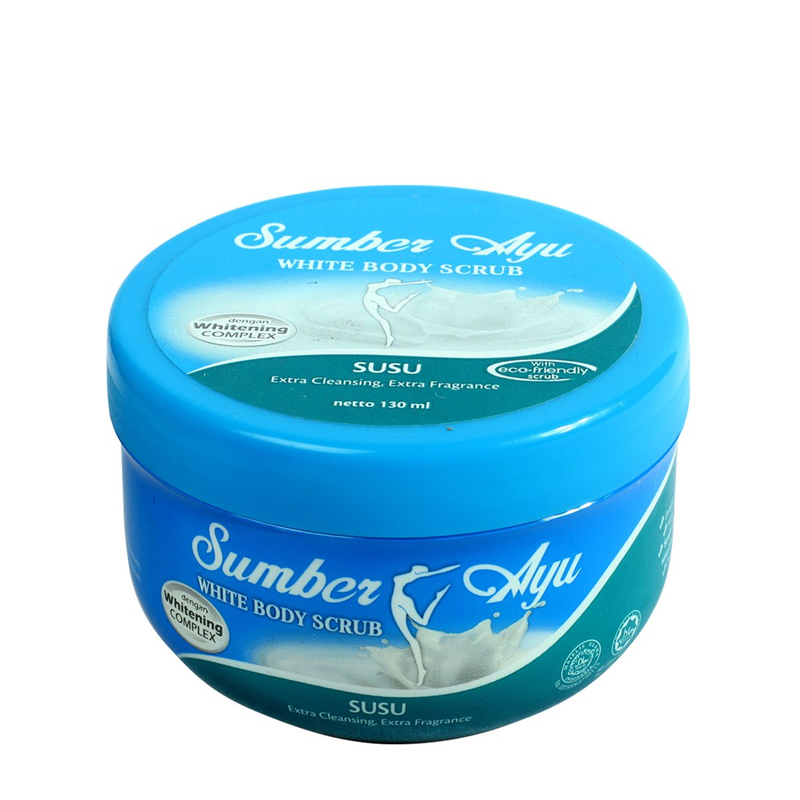 Jual Sumber Ayu Lulur Mandi Whitening Body Scrub Susu 250gr Gogobli